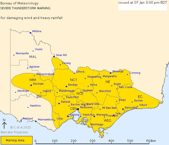 Wimmera fires 2015 coverage - Monday-Wednesday
