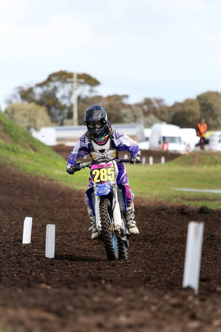Australia's best female motocross riders will descend on Horsham on Saturday and Sunday. Picture: THEA PETRASS