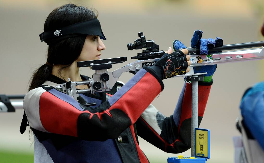 Alethea Sedgman at the 2012 London Olympics. Picture: PAT SCALA