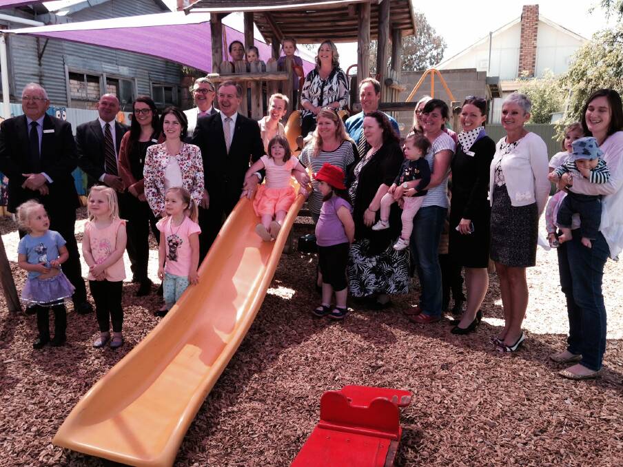 The Nhill community needs to raise $100,000 to complete a new children's hub.