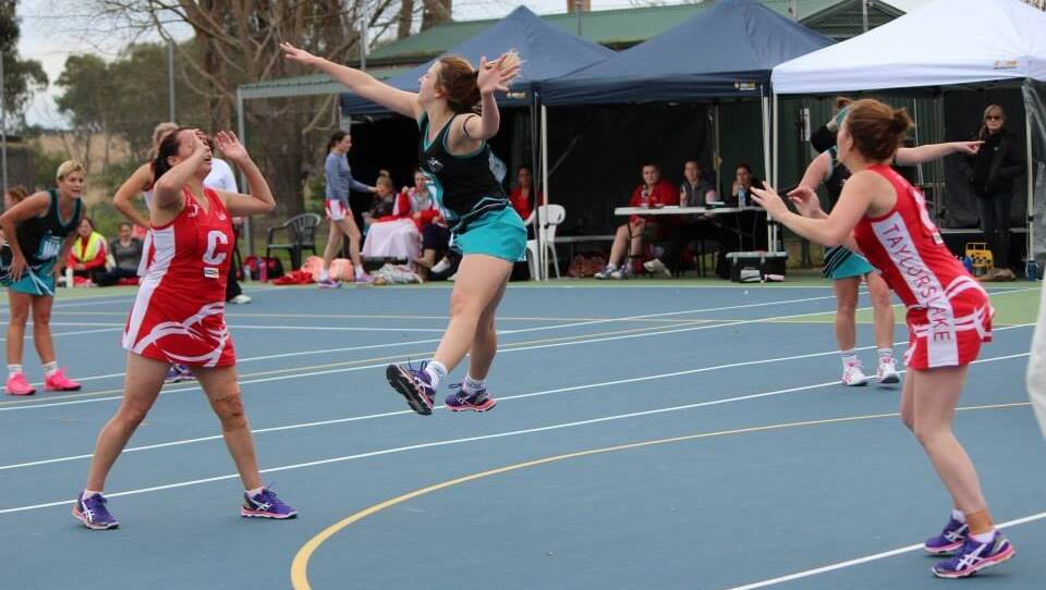 GOOD MOVE: Defender Emily Patterson, right, is jumping for joy about her move to Swifts. Picture: CONTRIBUTED