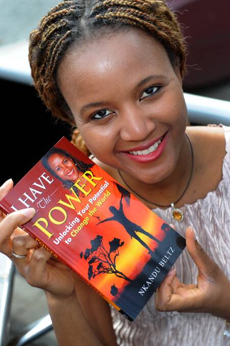 INSPIRATIONAL: Horsham author Nkandu Beltz will launch her latest book I have The Power on Friday. Picture: PAUL CARRACHER