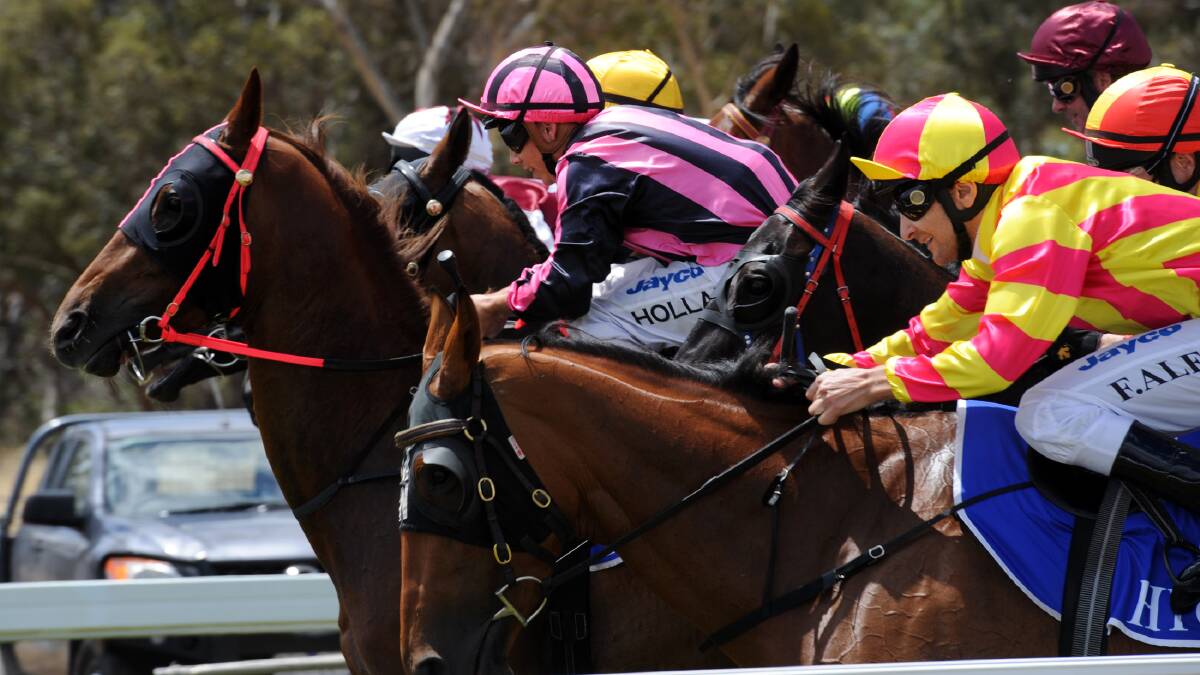 The Stawell Gold Club meeting on Easter Sunday has been cancelled after the suspected deliberate poisoning and ultimate destruction of 1000 metres of the Stawell Race Track. Picture: PAUL CARRACHER