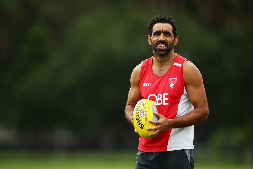Adam Goodes. Picture: GETTY IMAGES