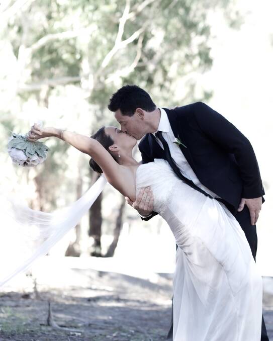MARCH 2: Sarah Koschitzke and Ben Spicer tied the knot on March 2 at the Valley Lodge in Halls Gap.  The couple honeymooned in Port Douglas for 10 nights a week after their wedding and have made their home at Wilkur. Picture: JUMPIN' JAC FLASH