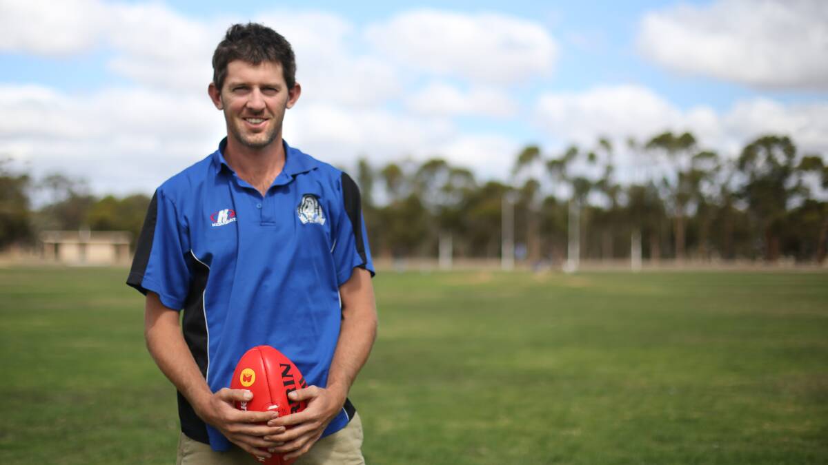 NEW CHALLENGE: Minyip-Murtoa’s John Delahunty will coach the Wimmera under-15 V/Line Cup squad this year. Picture: THEA PETRASS