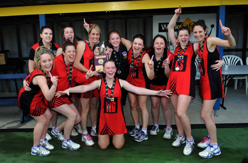 CONFIDENT: Stawell Warriors are chasing their third C Grade premiership in four years. Picture: PAUL CARRACHER