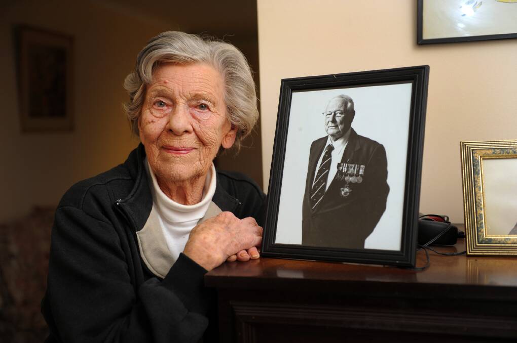 FAMILY HONOUR: Horsham woman Betty Smith’s brother Bill Evans is attending D-Day commemorations with Prime Minister Tony Abbott. Picture: PAUL CARRACHER