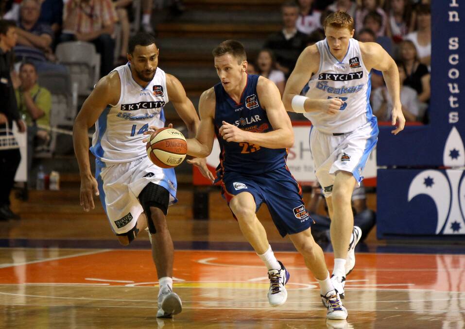 Mitch Creek in action for the 36ers. Picture: GETTY IMAGES