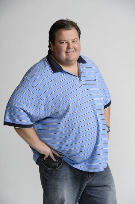 BEFORE: The Biggest Loser: Challenge Australia 2014 champion Craig Booby before his weight loss journey.