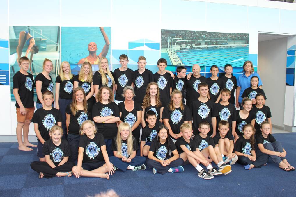 WIMMERA TALENT: The District 12 swimming team – comprising swimmers from Ararat, Donald, Horsham, Stawell, St Arnaud and Warracknabeal – competed at the interdistrict championships in Melbourne at the weekend.