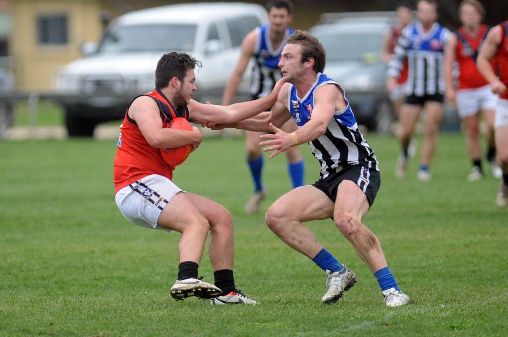 BEST: Minyip-Murtoa's Angus Trethowan booted three goals and made it in the best at the weekend. Picture: PAUL CARRACHER