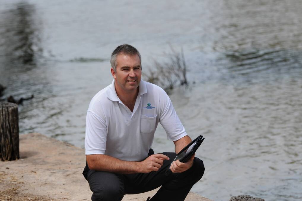 WATER HEALTH: Wimmera Catchment Management Authority chief executive David Brennan has backed a new online database where community members can access information about the health of Victorian rivers. Picture: SAMANTHA CAMARRI