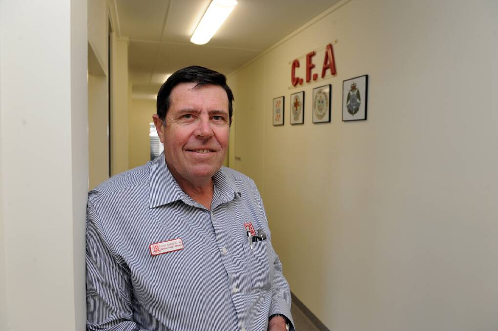 WELCOME BACK: John Robinson has returned to Horsham to work as a volunteer co-ordinator with the Country Fire Authority. Picture: PAUL CARRACHER