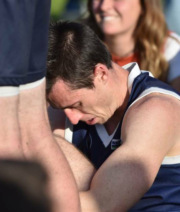 SEEKING REDEMPTION: Charlton has lost the past three senior football grand finals by a combined 21 points in the North Central league. The Navies get another crack at a flag on Saturday. Picture: DARREN HOWE