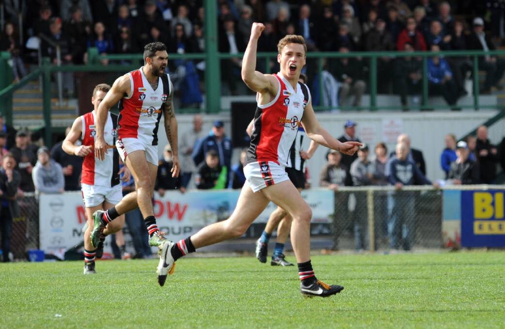 PUMPED: Kyle O'Connor was excited when he was offered a contract to play VFL football for Geelong this season.