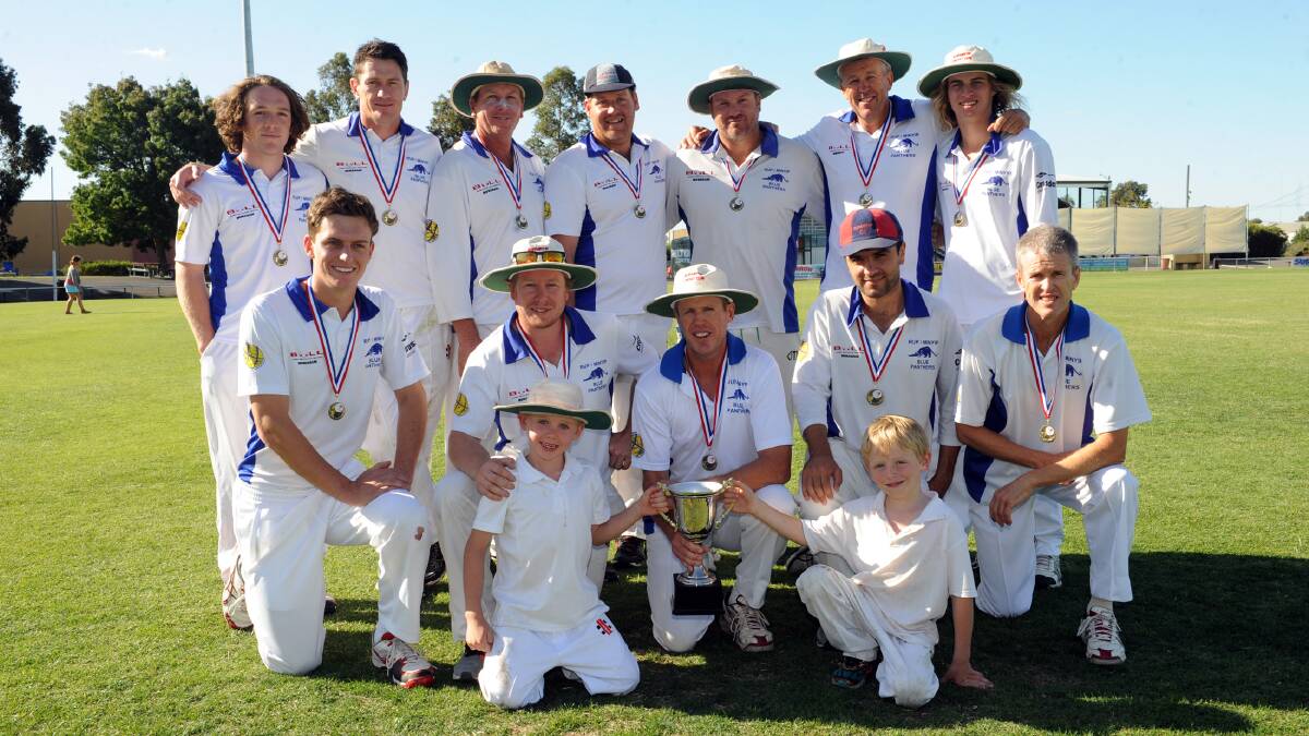 PREMIERS: The Rup-Minyip side that won the A GRade title in the 2015/2016 season. Picture: PAUL CARRACHER
