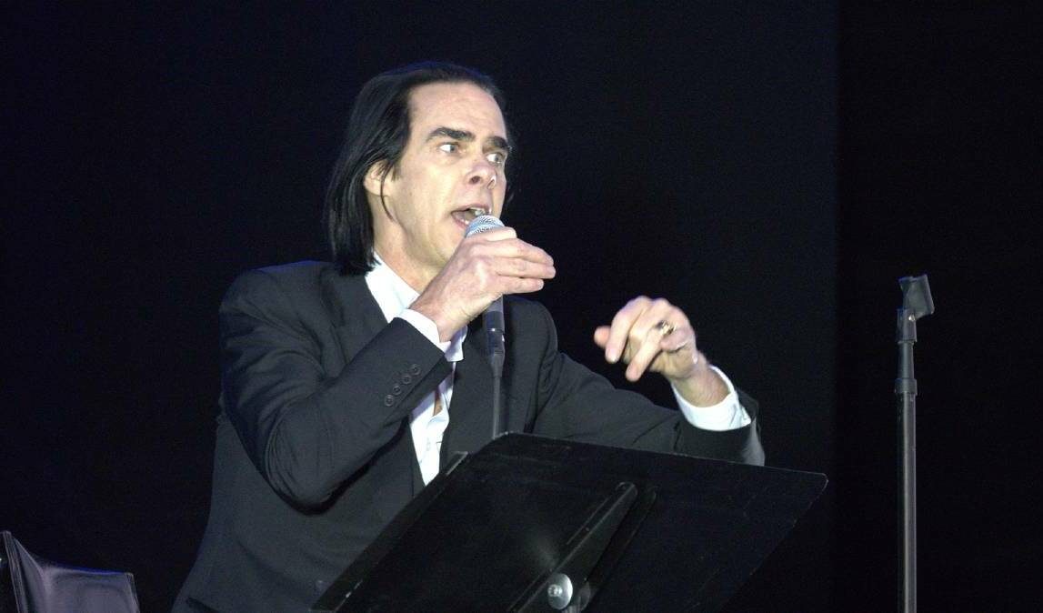 STORYTELLER: Nick Cave performed in front of an enthralled audience in Ballarat earlier in the month as part of his ongoing Australian tour. Picture: Audrey Lake
