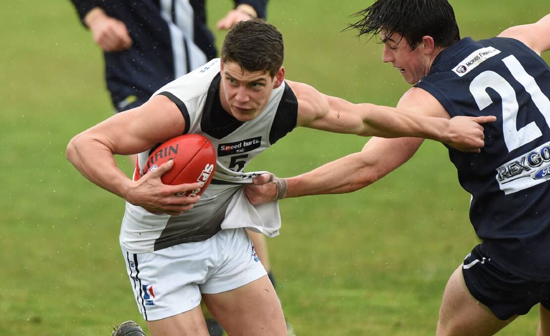 ELITE: Jarrod Berry shrugged off difficult preparations to perform well at the AFL draft combine. Picture: THE COURIER