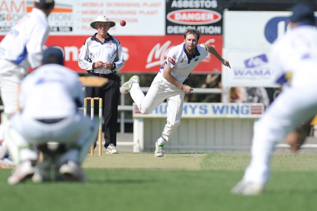 KEY: Dylan Arnott has been key to the success of Colts all season and will be an important cog in the side's bowling attack in finals. Picture: OLIVIA PAGE
