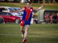 Daniel Needs is on the verge of the North Central Football Leagues career goalkicking record. Picture: JASON SMITH