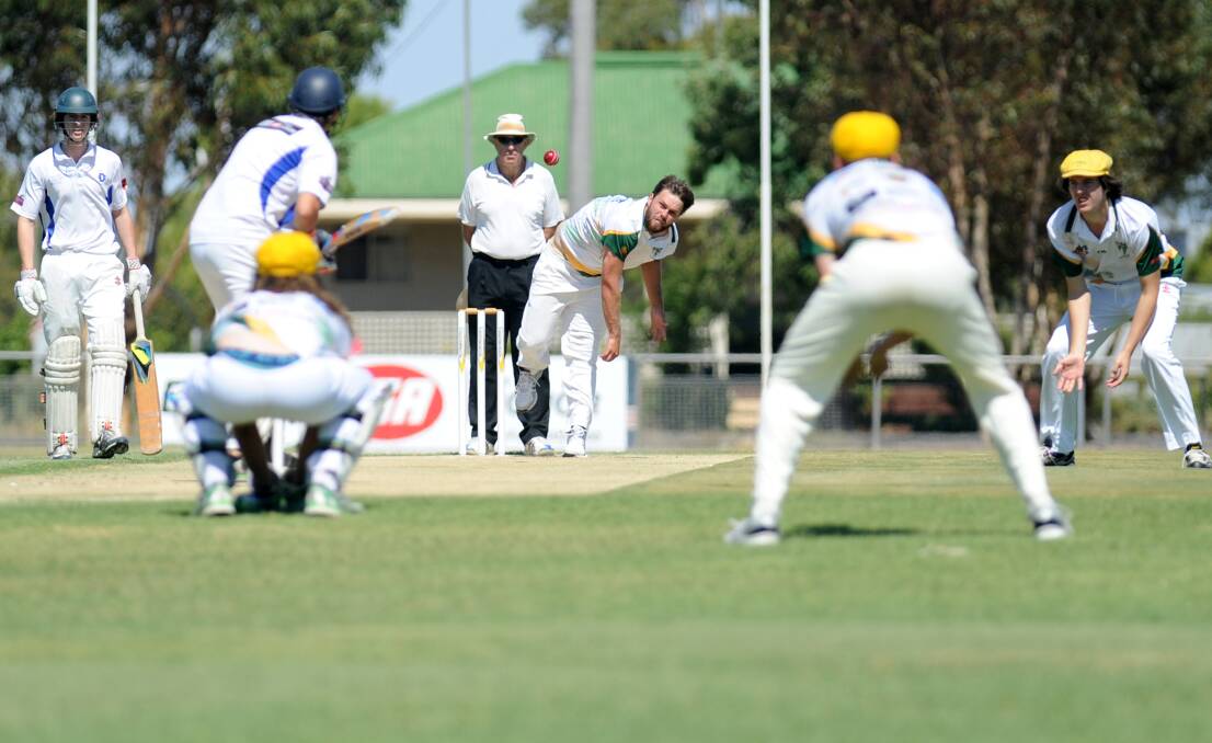 Jacob Patching picked up four wickets for St Arnaud in the 2016-17 A Grade grand final. St Arnaud will be favourites again this season.