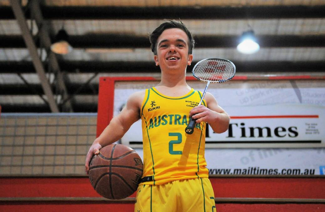STAR: Joel Emmett did himself, Horsham and Australia proud over a week of competition at the World Dwarf games in Canada. Picture: ELIJAH MACCHIA