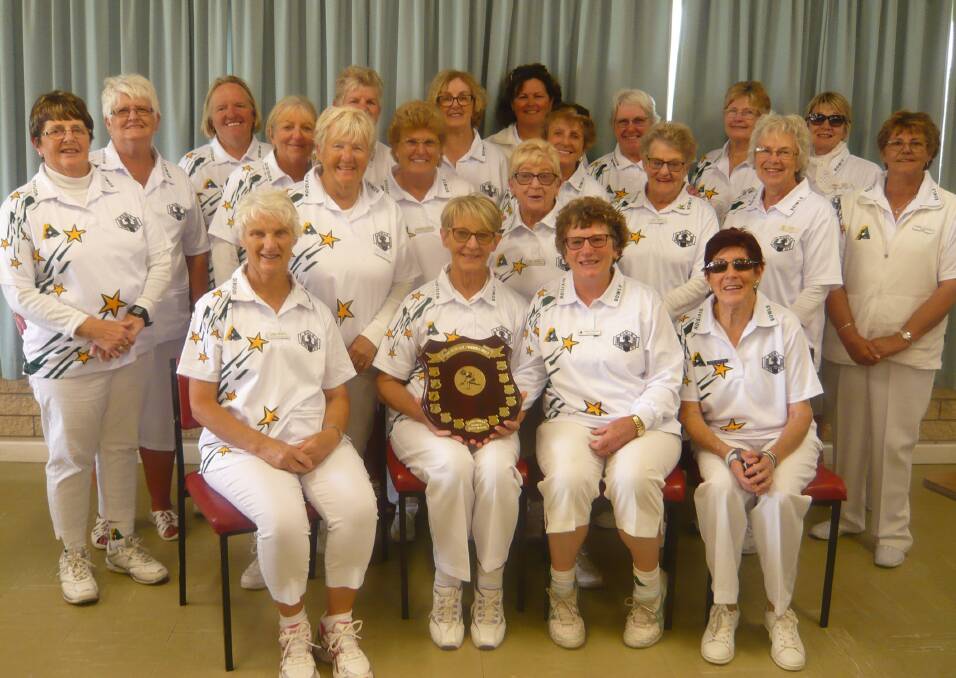 VICTORY: Pictured is the successful Wimmera ladies team that defeated the Lower South East Bowling Association on Sunday.