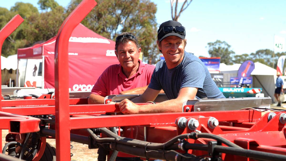 FRIENDLY: The Wimmera Machinery Field Days is known for its relaxed, friendly atmosphere.