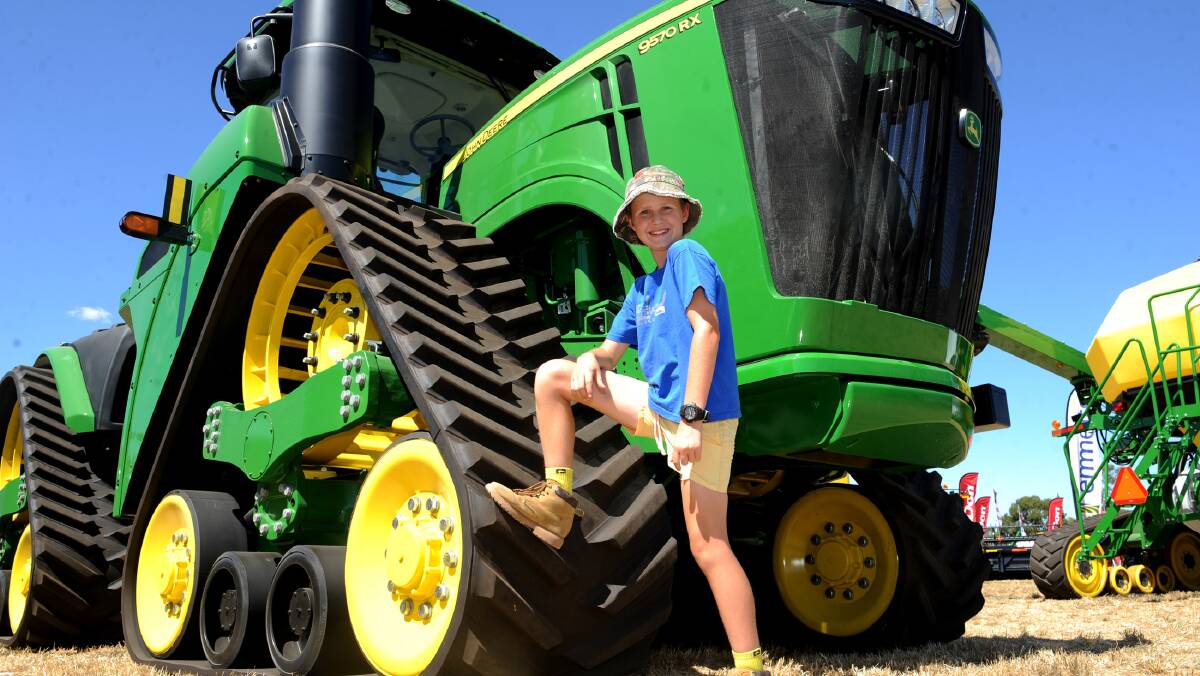 INNOVATION: The field days showcase the latest and greatest from the world’s manufacturers.