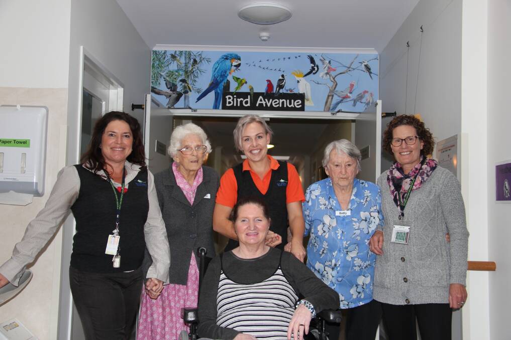 POWERFUL STORIES: Bernadette Cincotta, Norma, Ingrid Henry, Heather, Betty and Dr Wendy Penney at 70 Lowe Street in Ararat.
