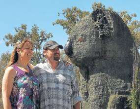 HAPPY EXTRAS: New Giant Koala owners Julie-Anne and Rob McPherson will have small roles in the film.