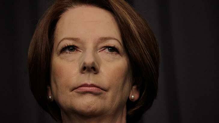 Julia Gillard ... "a captive of the unionists who delivered her job."