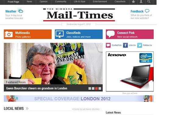 New Mail-Times website to be launched today