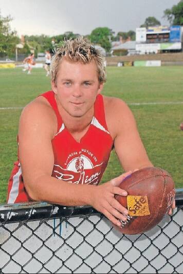 OUT: Warrack Eagles recruit Shane Hutchinson will not play again this season. Picture: BALLARAT COURIER