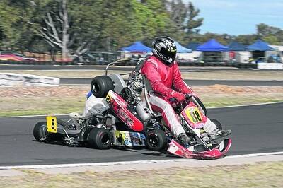 Wimmera karters race in Vic Country Series at Dooen