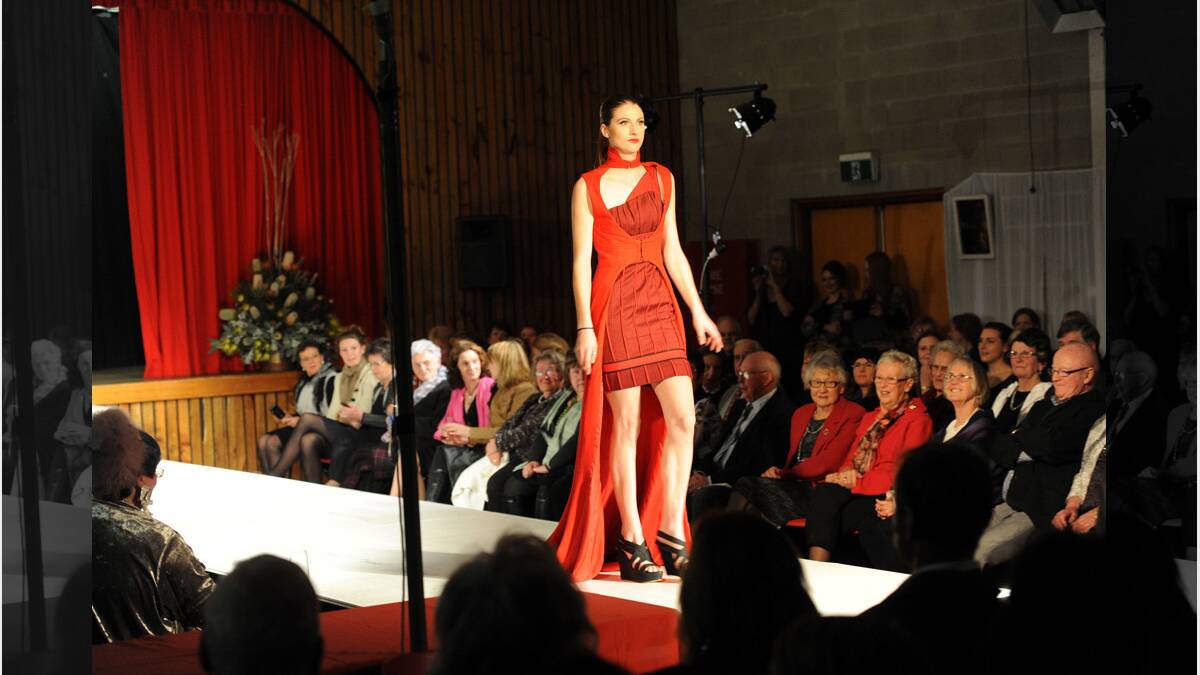 Kelsie McClure modeling James Penrose fashion. Neil Grigg, James Penrose Fashion Show in Harrow. 