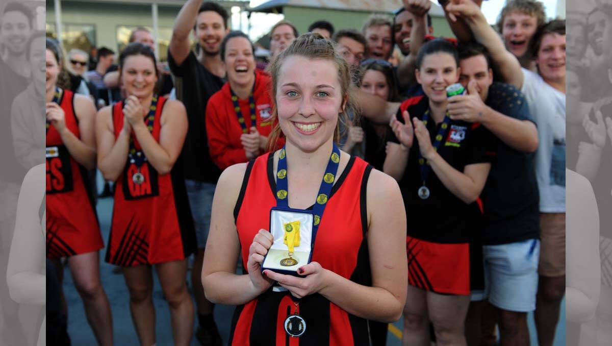 Bethany Griffiths, best on court, C Grade. 