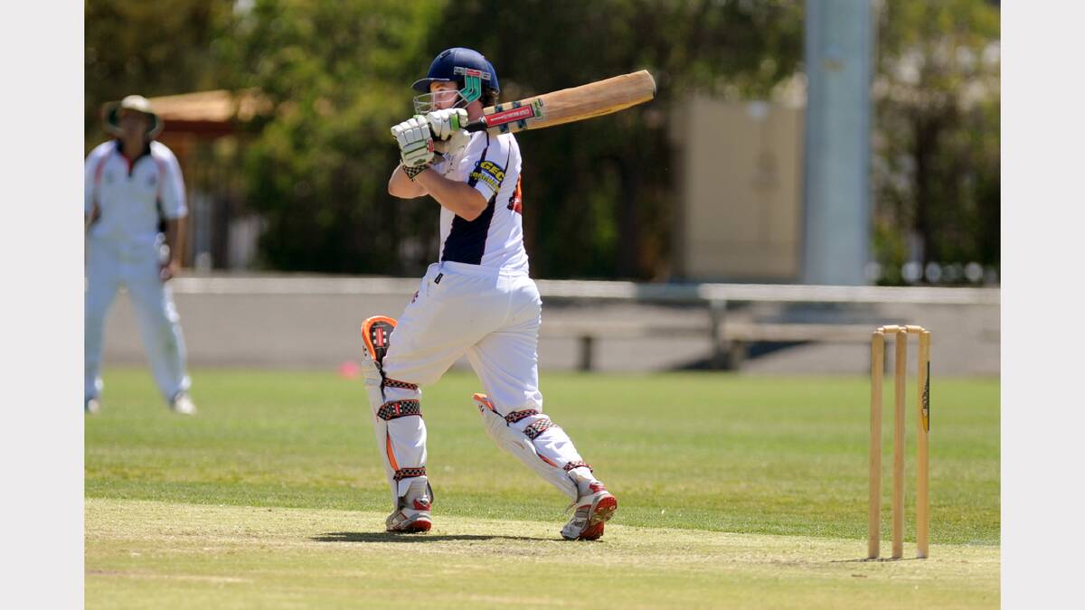 FINE FORM: Jung Tiger Nathan Neumann continued his good play this season with a half century against Laharum. Picture: SAMANTHA CAMARRI