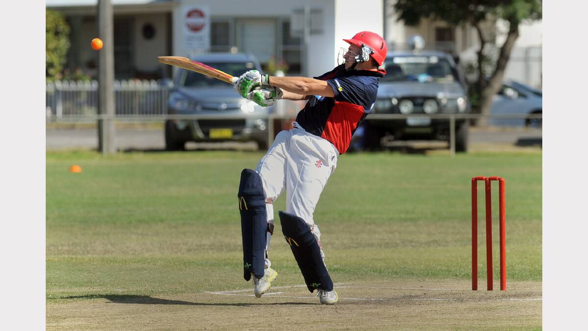 PLAYING WELL: Wimmera-Mallee vice captain Tim Bell, pictured playing in 2012. Picture: PAUL CARRACHER