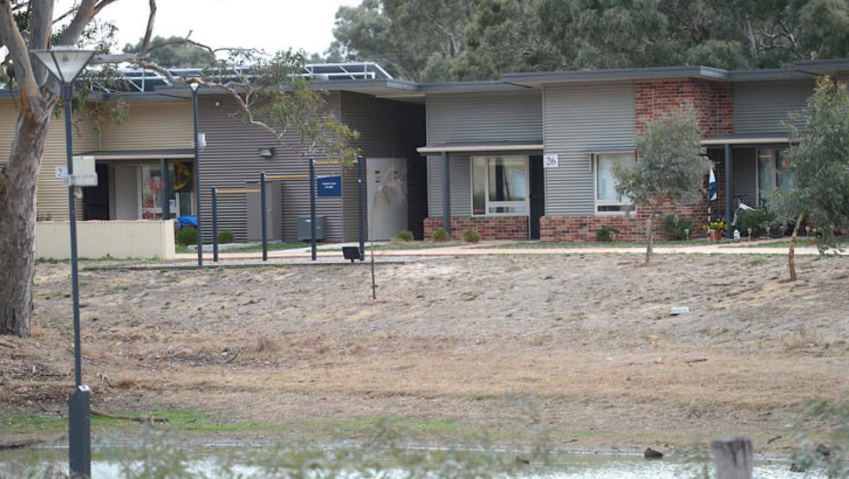 Scene of the escape ... The grounds of Corella Place, a sex offenders' facility in Ararat. Photo: Pat Scala 