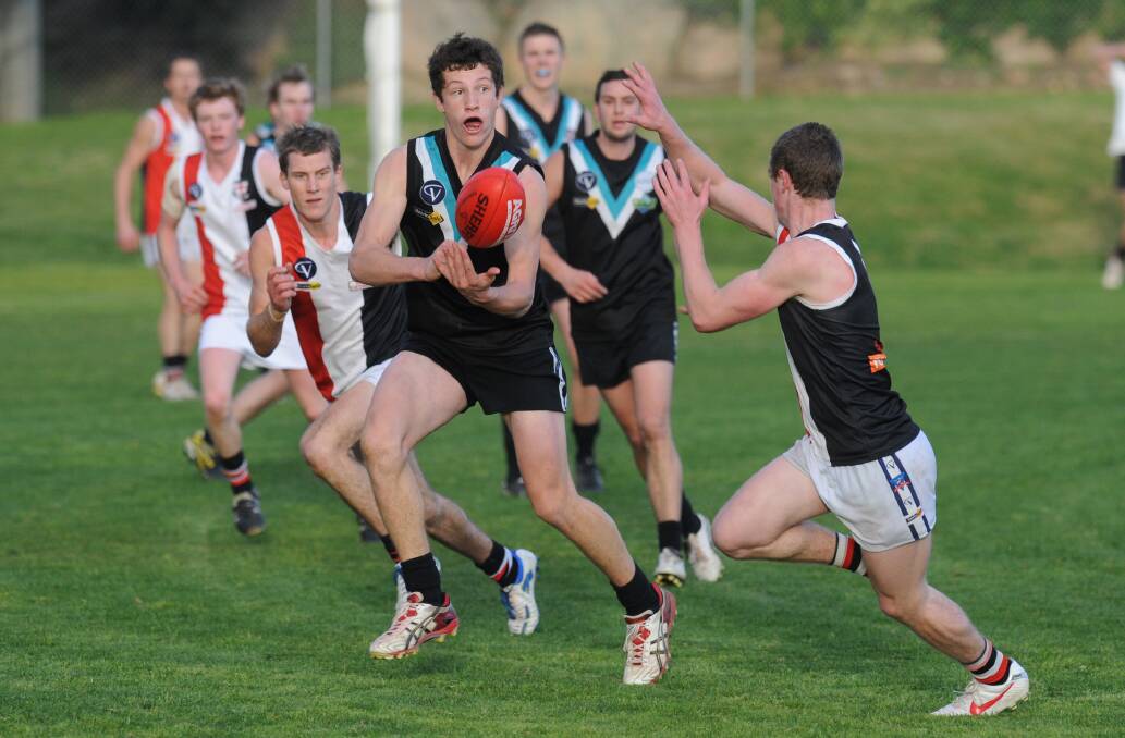Swifts defeated Edenhope-Apsley in Horsham District Football League on Saturday. Picture: PAUL CARRACHER