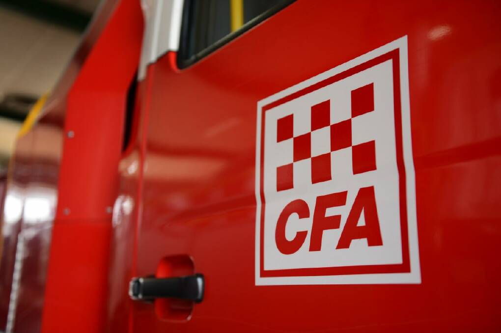 ON SCENE: Fire-fighters are battling a blaze at a shearing shed near St Arnaud.