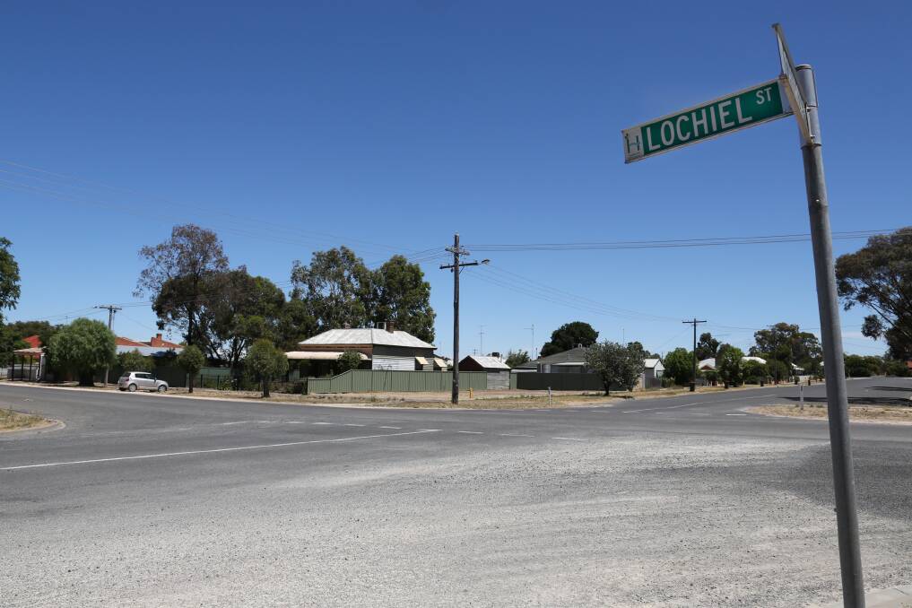 BIG PLANS: Dimboola's Jorja Byrne, 11, stands in Lochiel Street, which Hindmarsh Shire Council plans to redevelop. Picture: THEA PETRASS