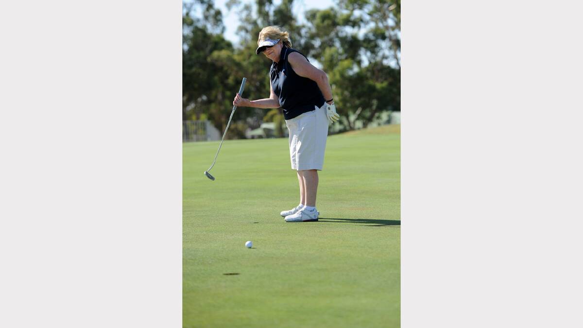Colleen Dix, Horsham. The Horsham Golf Club Ladies playing for the Annual Ashes Trophy 