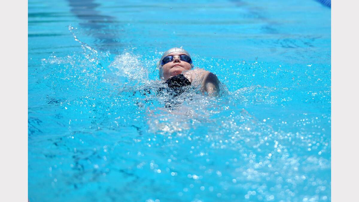 COMPETITION: Horsham's Febey McClure during the a Horsham Swimming Club meet.