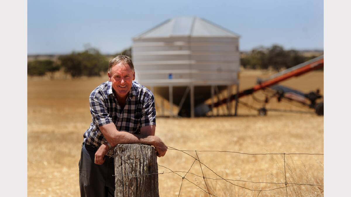 EYEING THE FUTURE: Nhill farmer Robert Eastick believes Victoria’s rate of  foreign investment – currently at one per cent – is likely to increase soon. Picture: SAMANTHA CAMARRI