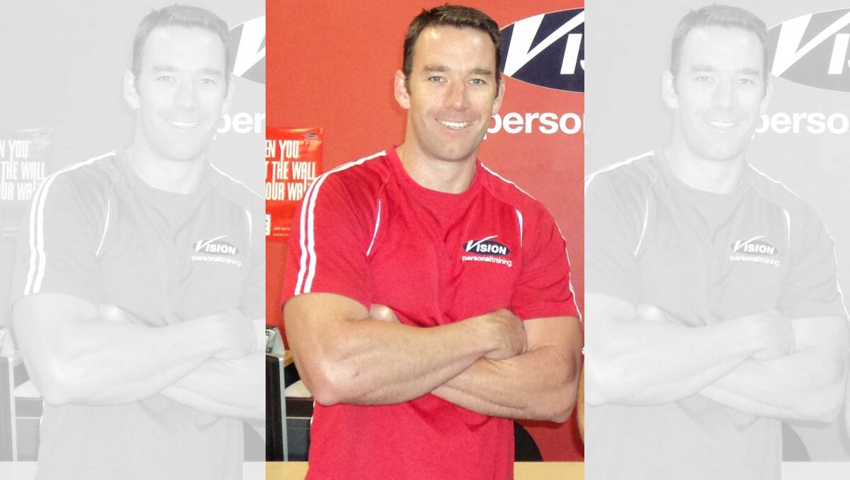 FITNESS FANATIC: Melbourne-based gym owner Will Oakley is loving his first season at Nhill. 
