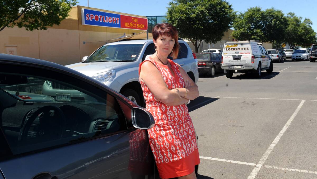 CONCERNED: Horsham Plaza Centre manager Allison Roberts is worried about people leaving animals in cars during hot weather. Picture: SAMANTHA CAMARRI