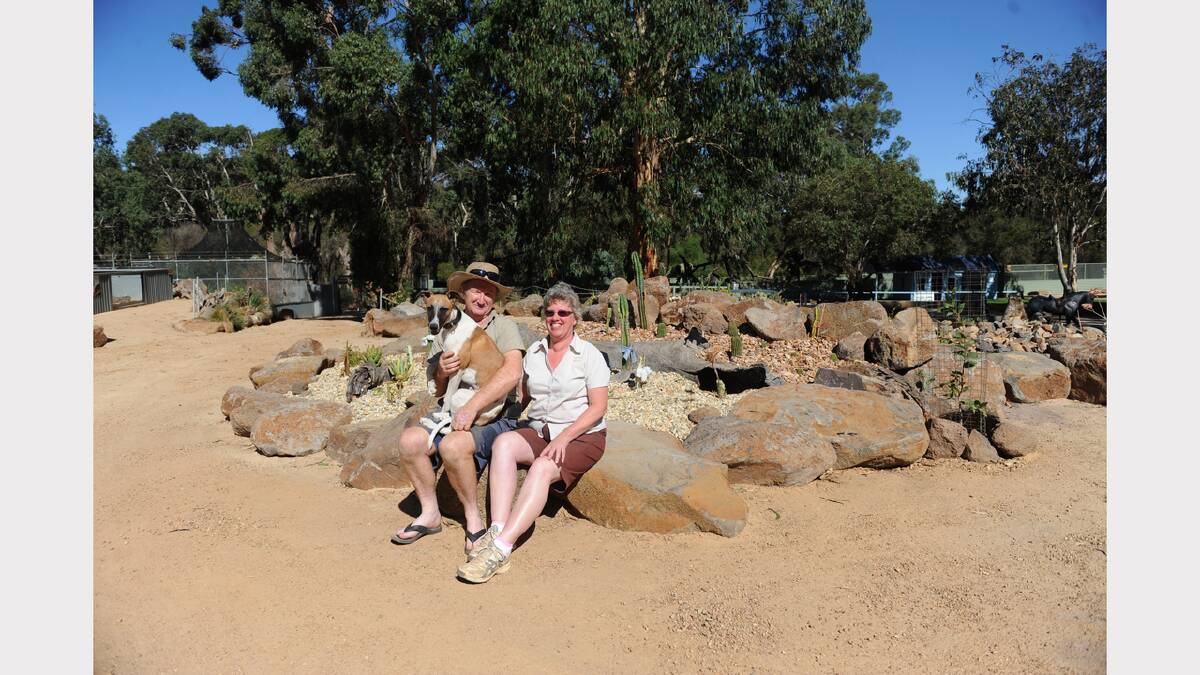 READY FOR BUSINESS: Halls Gap Zoo owners Greg and Yvonne Culell are thrilled the business was not affected by fires.